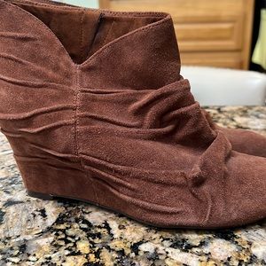 Nine West Slouchy Wedge Boot